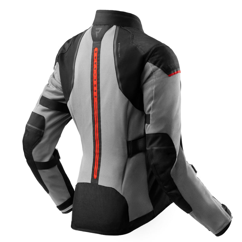 Rebelhorn Scandal 3 Ladies Textile Jacket Black / Grey / Red FREE UK Delivery, FREE 365 Day Returns | Moto Central
