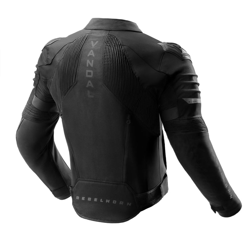 Rebelhorn Vandal 2 Textile Jacket Black FREE UK Delivery, FREE 365 Day Returns | Moto Central