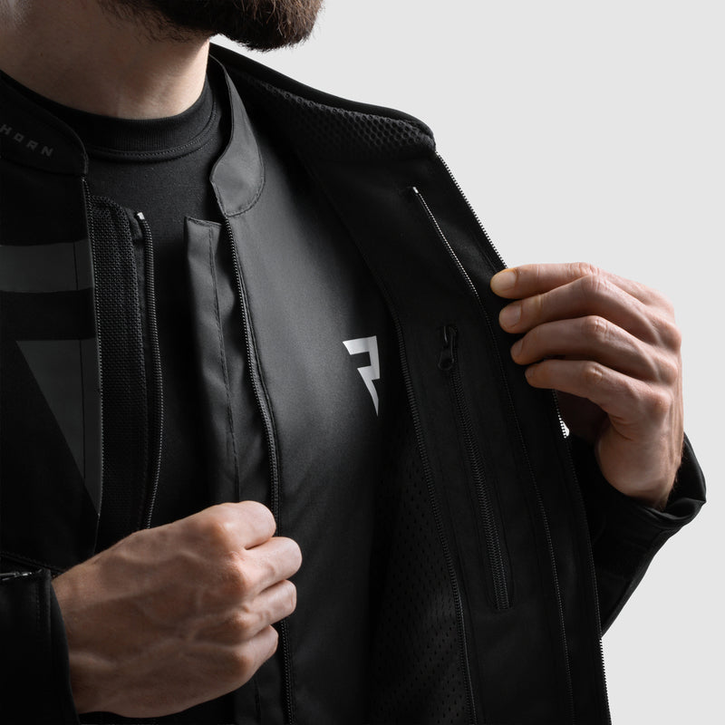 Rebelhorn Vandal 2 Textile Jacket Black FREE UK Delivery, FREE 365 Day Returns | Moto Central