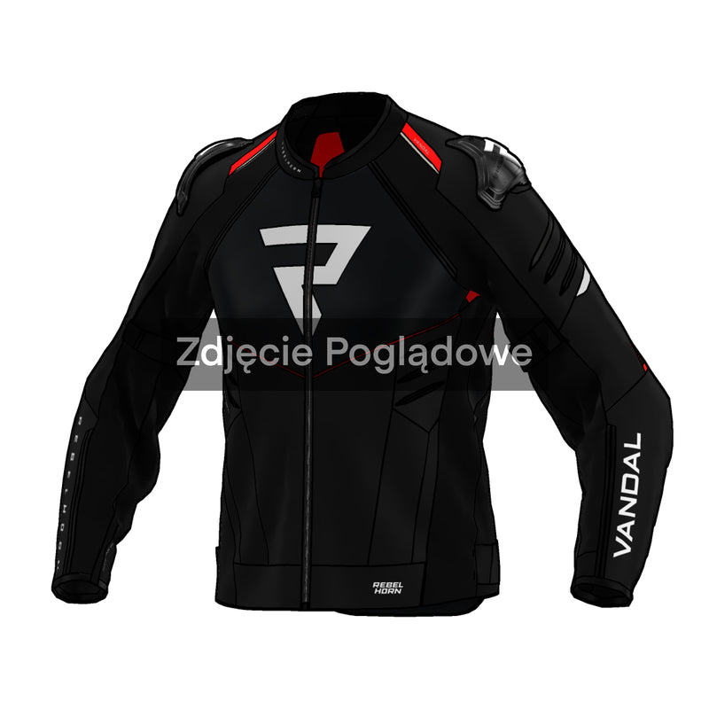 Rebelhorn Vandal 2 Textile Jacket Black / Red FREE UK Delivery, FREE 365 Day Returns | Moto Central
