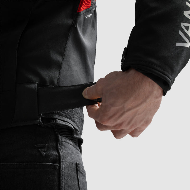 Rebelhorn Vandal 2 Textile Jacket Black / Red FREE UK Delivery, FREE 365 Day Returns | Moto Central
