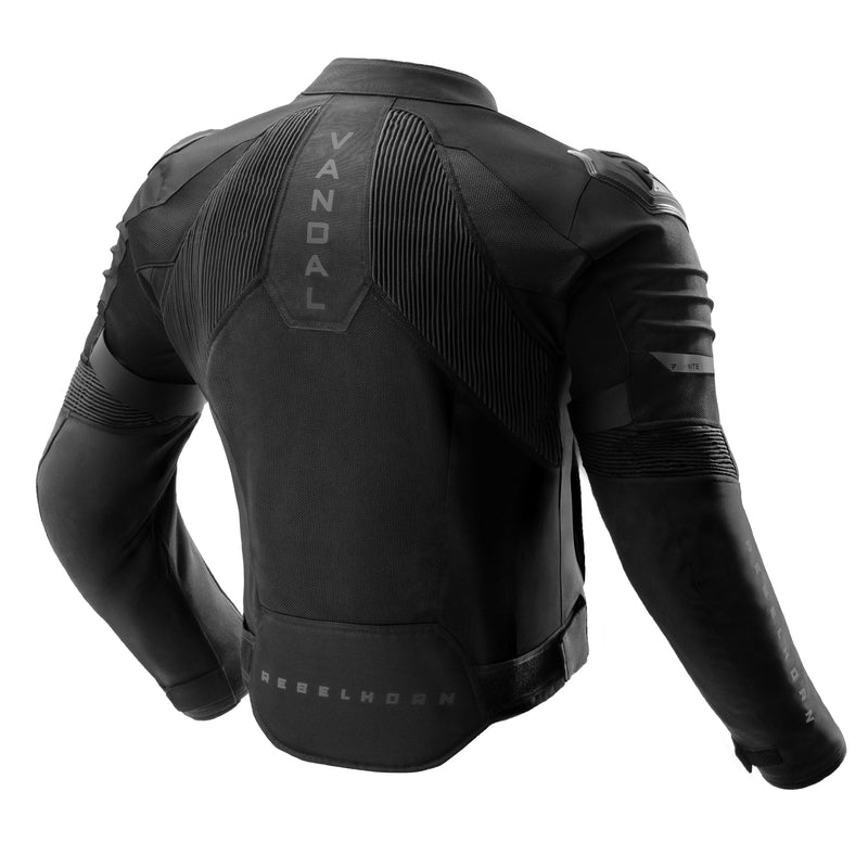 Rebelhorn Vandal 2 Air Textile Jacket Black FREE UK Delivery, FREE 365 Day Returns | Moto Central