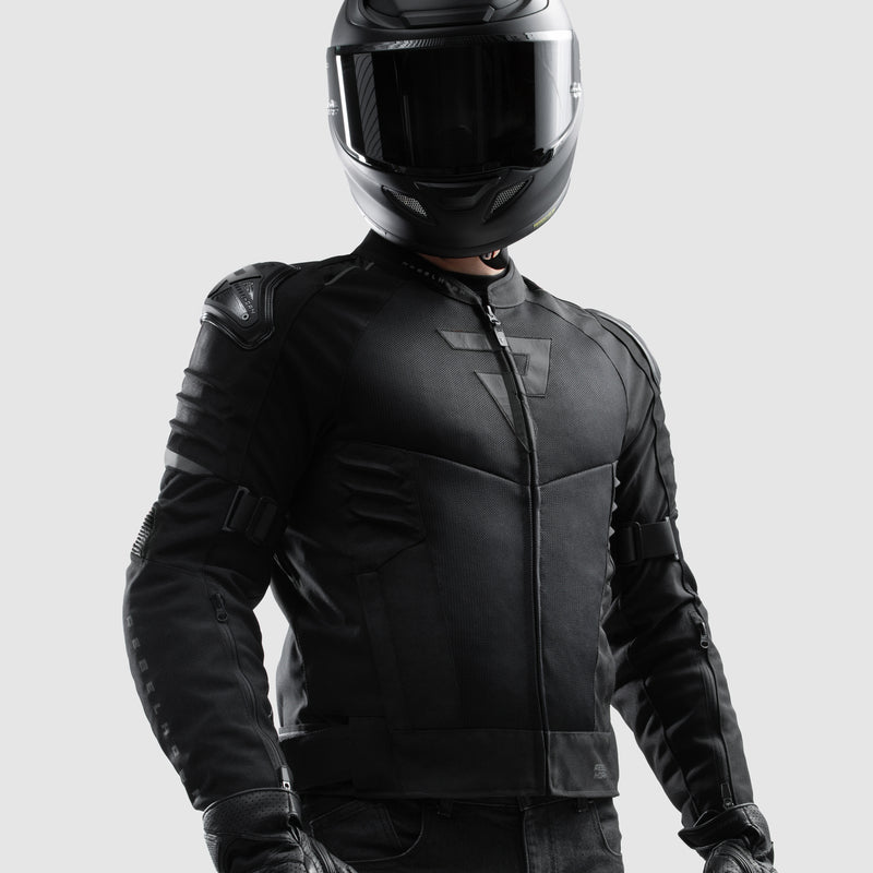 Rebelhorn Vandal 2 Air Textile Jacket Black FREE UK Delivery, FREE 365 Day Returns | Moto Central