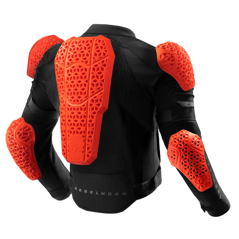 Rebelhorn Vandal 2 Air Textile Jacket Black FREE UK Delivery, FREE 365 Day Returns | Moto Central