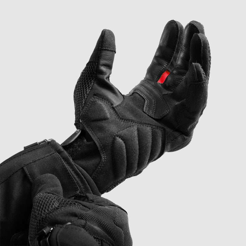 Rebelhorn Core Ladies Gloves Black / Red FREE UK Delivery, FREE 365 Day Returns | Moto Central