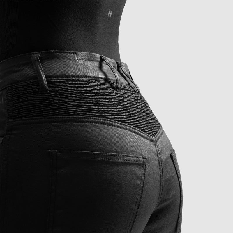 Rebelhorn Roxy Ladies Jeans Black FREE UK Delivery, FREE 365 Day Returns | Moto Central