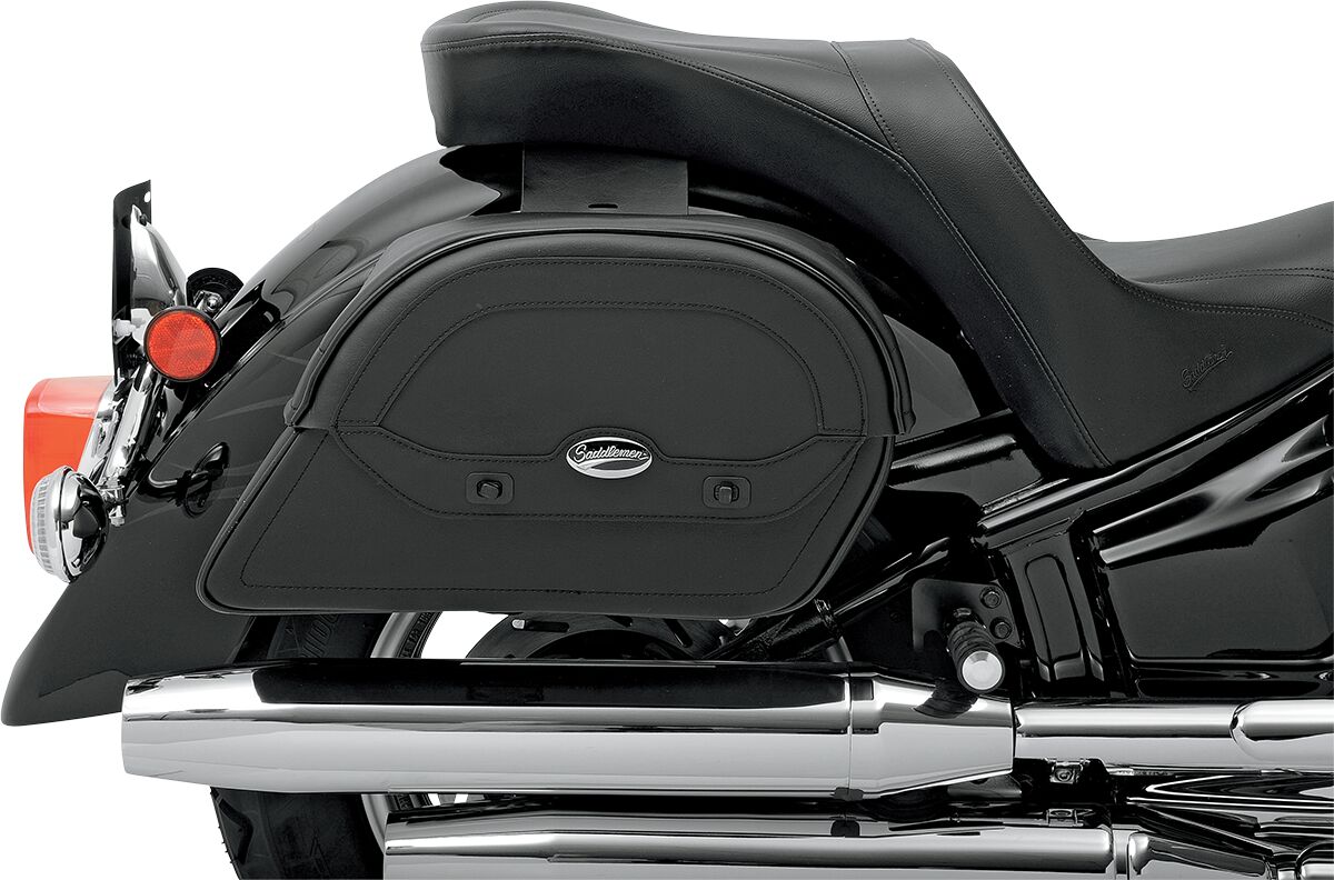 Saddlemen Cruis'n Slant Saddlebags Black - Large