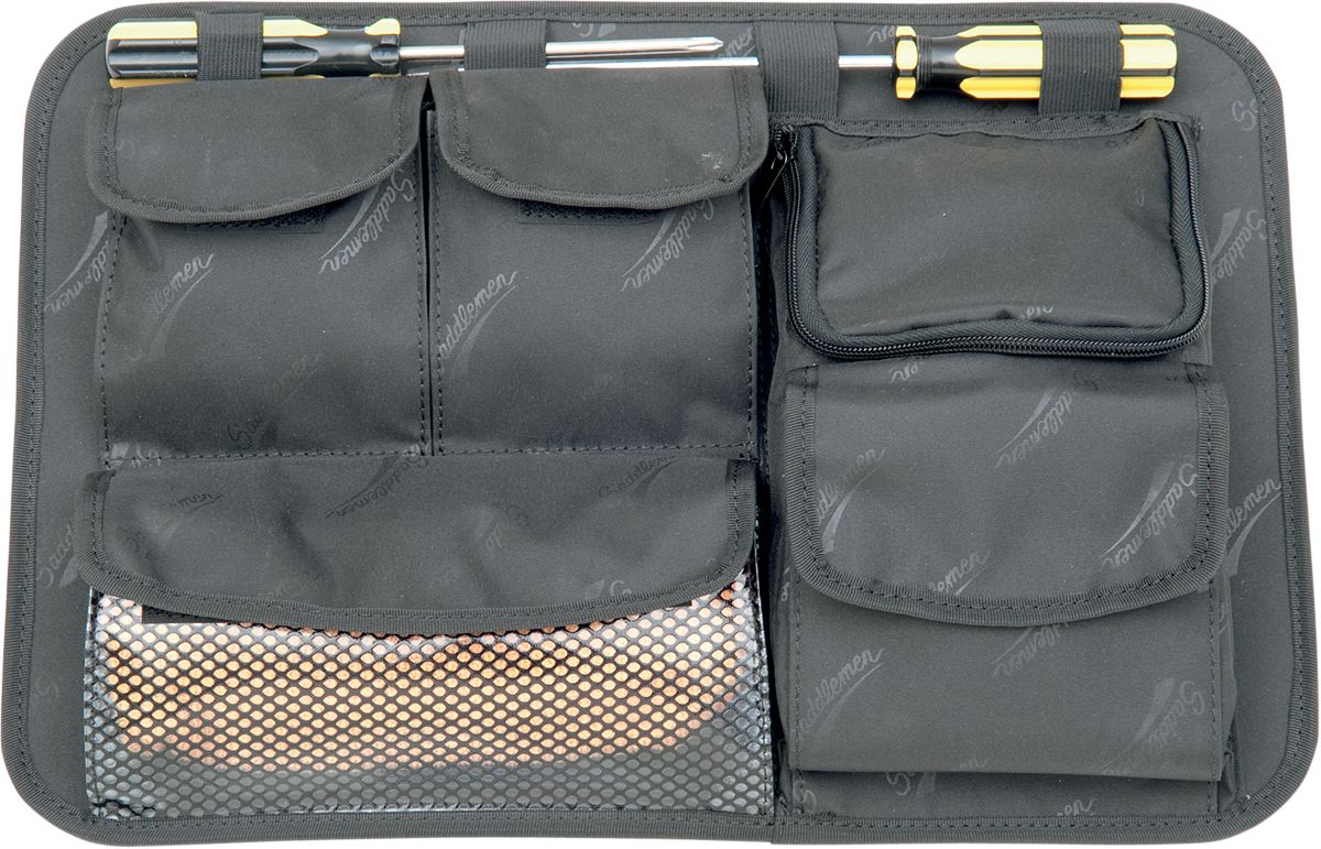 Saddlemen Saddlebag Lid Organizer Black