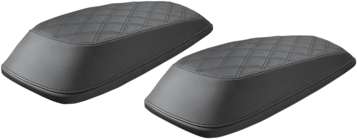 Saddlemen Lattice Stitch Lid Cover Black