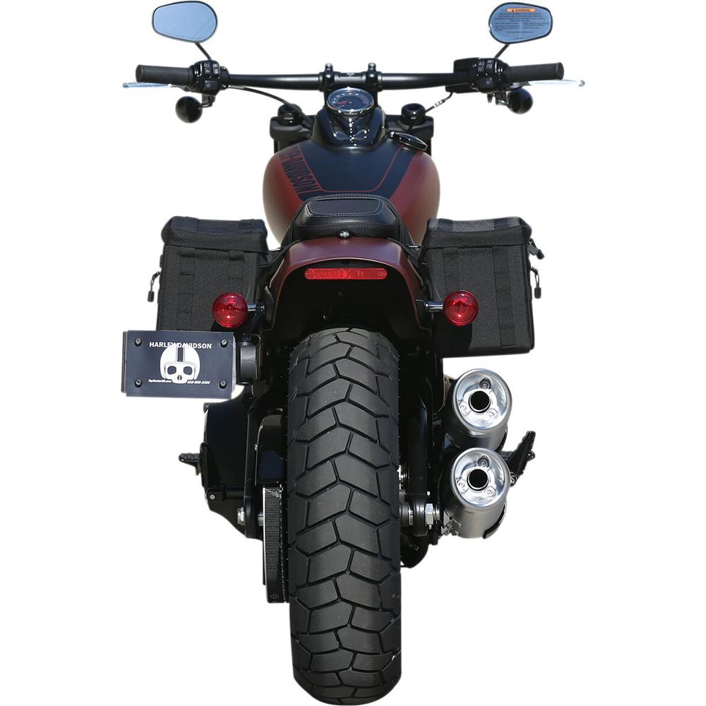 Thrashin Supply Company Escape Saddlebag Black