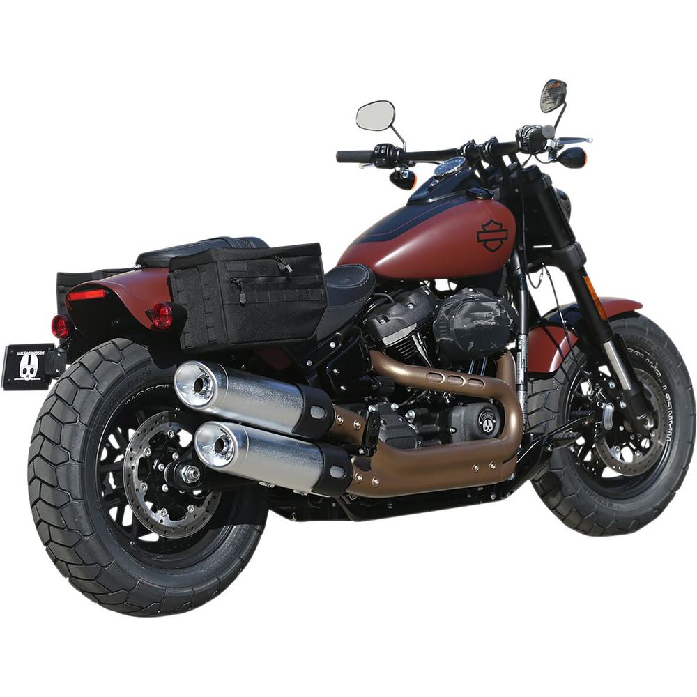 Thrashin Supply Company Escape Saddlebag Black