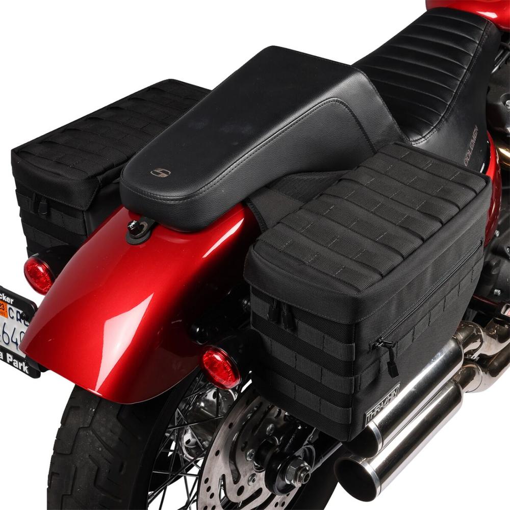 Thrashin Supply Company Escape V2 Saddlebag Black