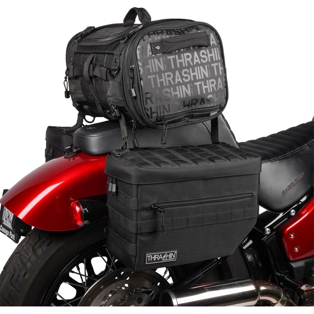 Thrashin Supply Company Escape V2 Saddlebag Black