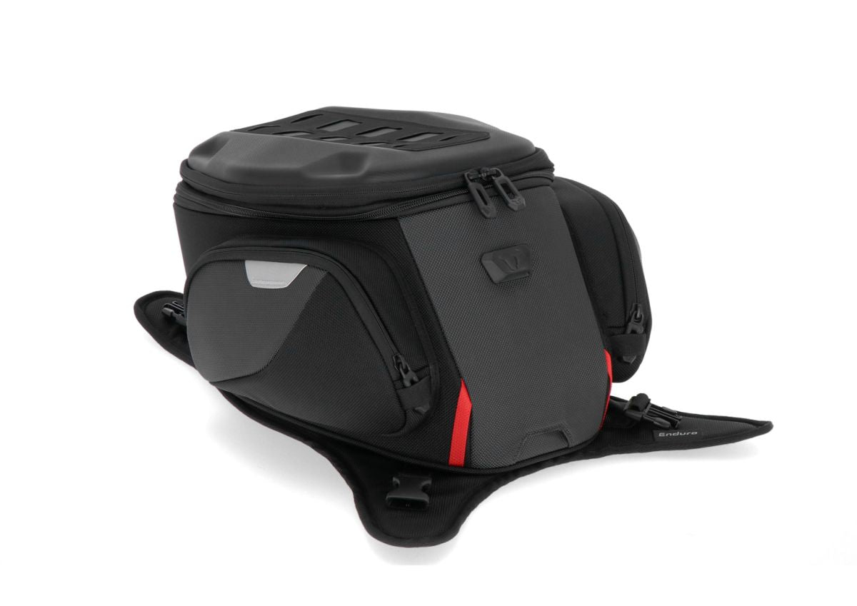 SW-Motech Pro Enduro Tank Bag Black / Grey | Vendor No BC.TRS.00.112.30000 - FREE UK Shipping, FREE 365 Day Returns | Moto Central