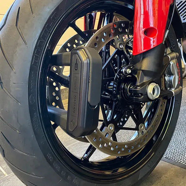 Hiplok D1000 D-Locks All Black  - FREE UK Shipping, FREE 365 Day Returns | Moto Central