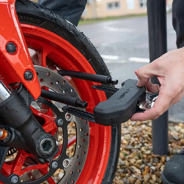 Hiplok DX D-Locks All Black  - FREE UK Shipping, FREE 365 Day Returns | Moto Central