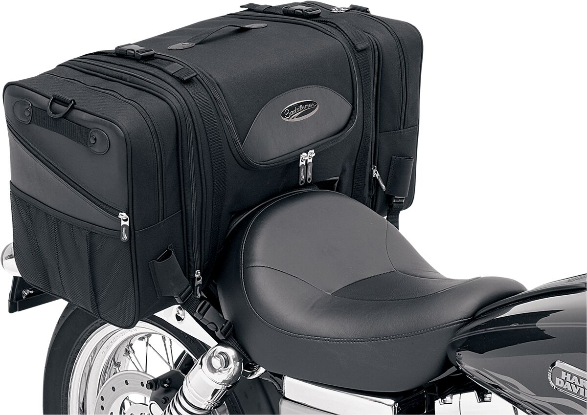 Saddlemen TS3200S Deluxe Cruiser Tail Bag Black