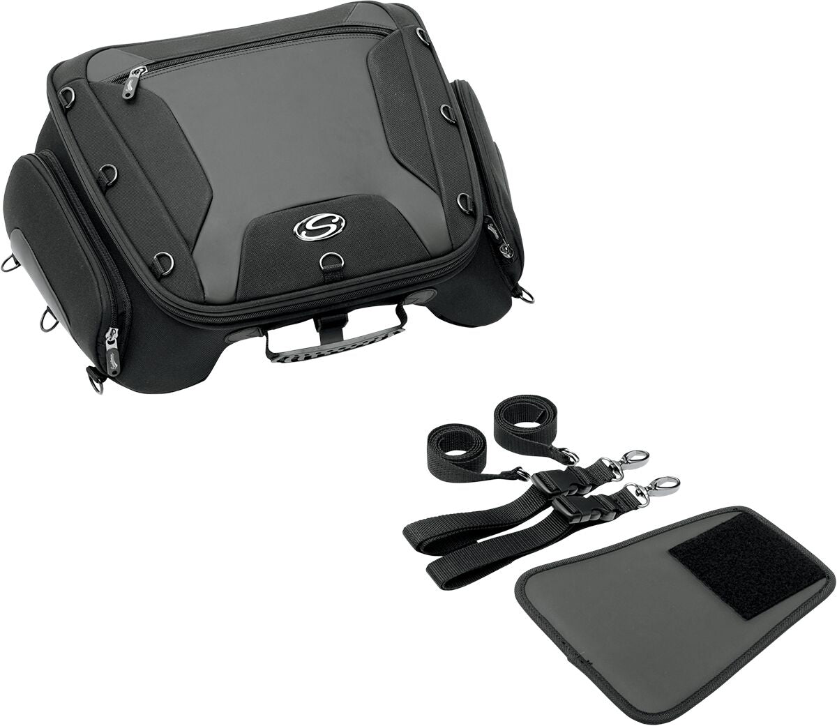 Saddlemen Adventure Series Wide Tunnel Bag Black