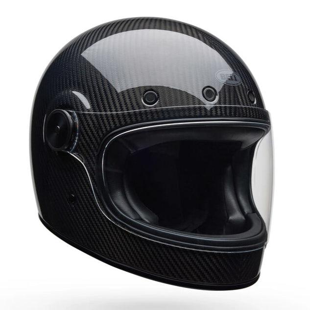 Bell Bullitt GT Carbon Solid ECE 22.06 Black  - FREE UK Shipping, FREE 365 Day Returns | Moto Central