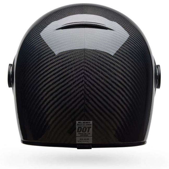 Bell Bullitt GT Carbon Solid ECE 22.06 Black  - FREE UK Shipping, FREE 365 Day Returns | Moto Central