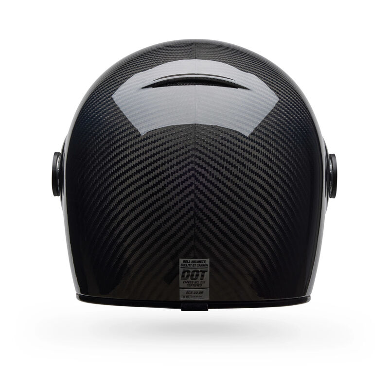 Bell Bullitt GT Carbon Solid ECE 22.06 Black  - FREE UK Shipping, FREE 365 Day Returns | Moto Central