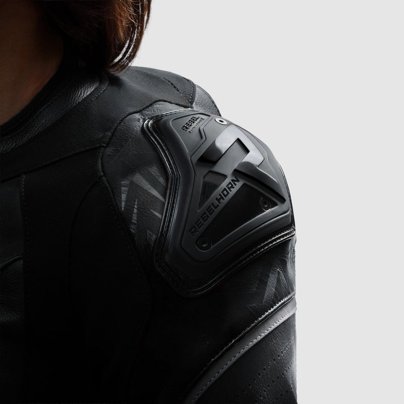 Rebelhorn Diva RS Ladies Leather Jacket Black FREE UK Delivery, FREE 365 Day Returns | Moto Central