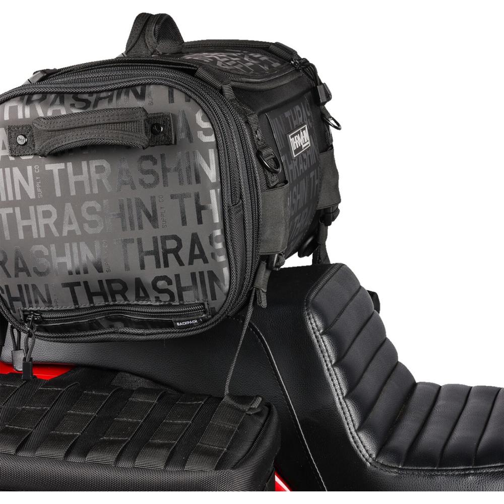 Thrashin Supply Company Bag / Luggage Strap Kit Black