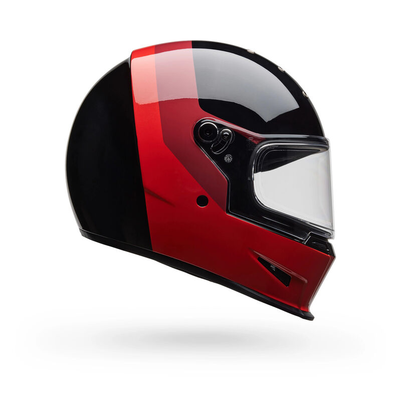 Bell Eliminator Menace Gloss ECE 22.06 Red / Black  - FREE UK Shipping, FREE 365 Day Returns | Moto Central