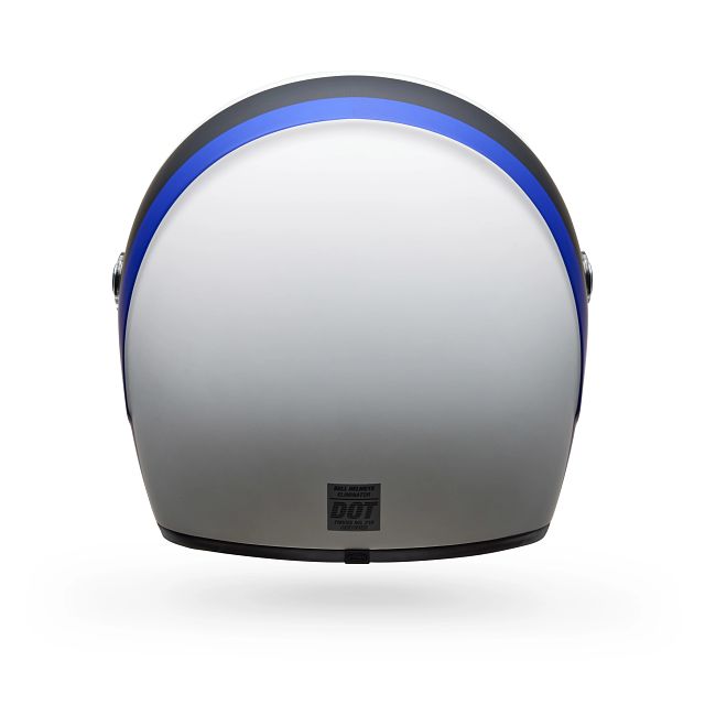 Bell Eliminator Menace ECE 22.06 Matt Blue / White  - FREE UK Shipping, FREE 365 Day Returns | Moto Central