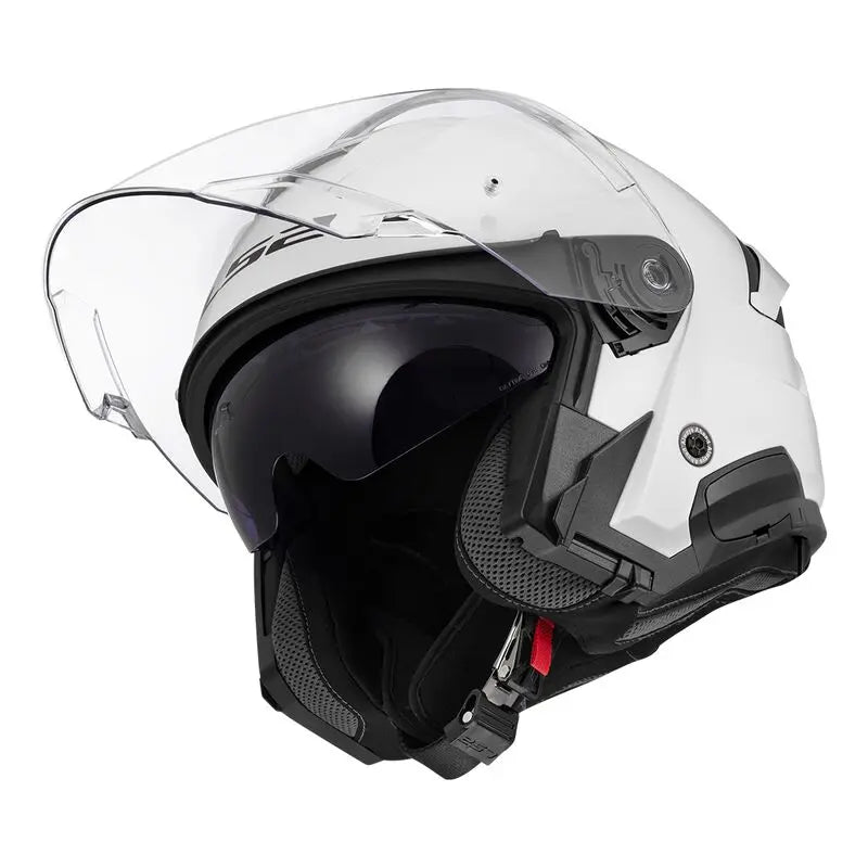 LS2 OF618 Verso 2 Solid White  - FREE UK Shipping, FREE 365 Day Returns | Moto Central