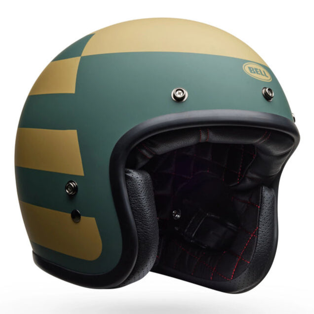 Bell Custom 500 Parlor ECE 22.06 Matt Emerald  - FREE UK Shipping, FREE 365 Day Returns | Moto Central