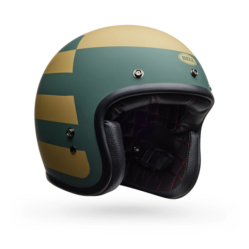 Bell Custom 500 Parlor ECE 22.06 Matt Emerald  - FREE UK Shipping, FREE 365 Day Returns | Moto Central