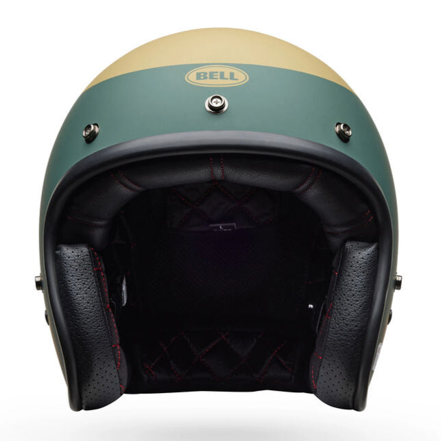 Bell Custom 500 Parlor ECE 22.06 Matt Emerald  - FREE UK Shipping, FREE 365 Day Returns | Moto Central