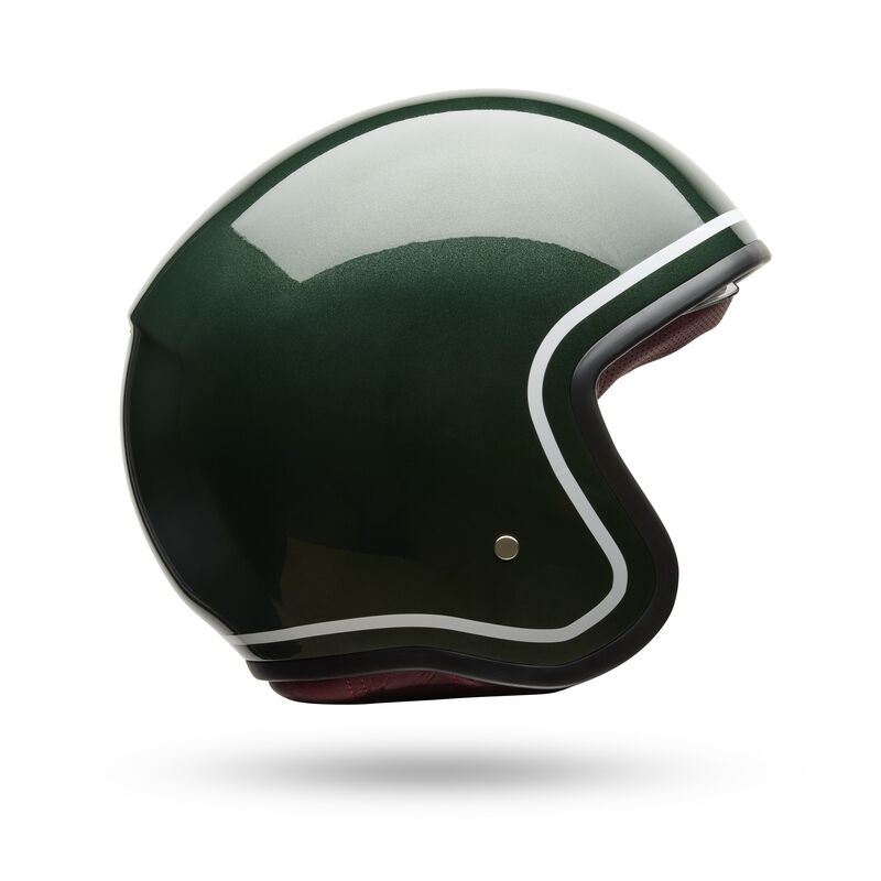 Bell TX-501 Classic ECE 22.06 Gloss Emerald  - FREE UK Shipping, FREE 365 Day Returns | Moto Central