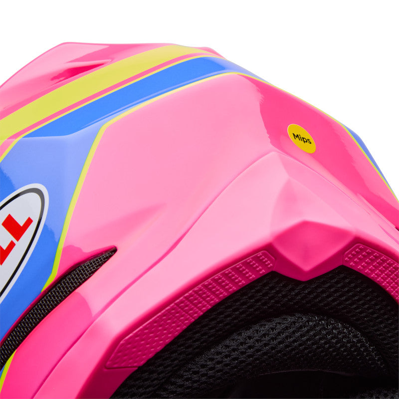 Bell Moto-10 MIPS Falcon ECE 22.06 White / Pink