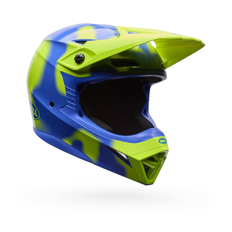 Bell MX-10 MIPS Youth Camo ECE 22.06 Fluo Yellow