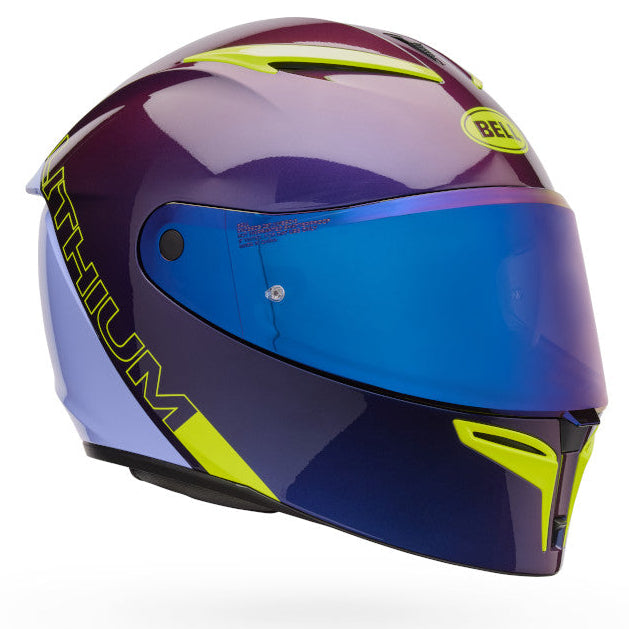 Bell Lithium MIPS Plus Delta ECE 22.06 Black / Purple - FREE UK Delivery, FREE 365 Day Returns | Moto Central