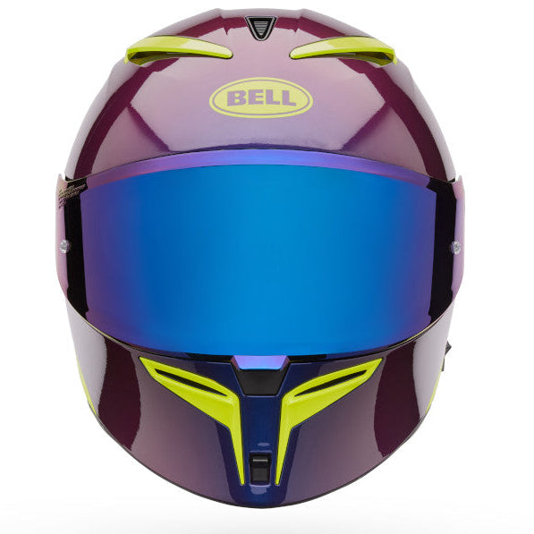 Bell Lithium MIPS Plus Delta ECE 22.06 Black / Purple - FREE UK Delivery, FREE 365 Day Returns | Moto Central