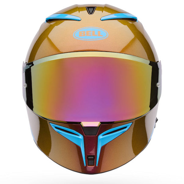 Bell Lithium MIPS Plus Delta ECE 22.06 Sunburst - FREE UK Delivery, FREE 365 Day Returns | Moto Central