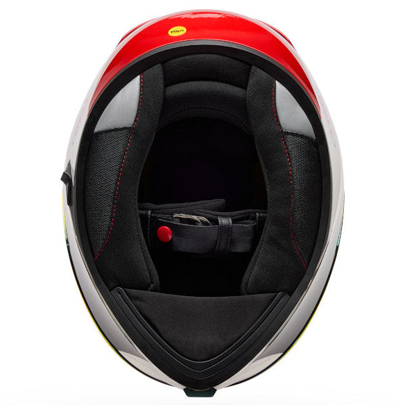 Bell Lithium MIPS Plus Blip ECE 22.06 White / Black - FREE UK Delivery, FREE 365 Day Returns | Moto Central