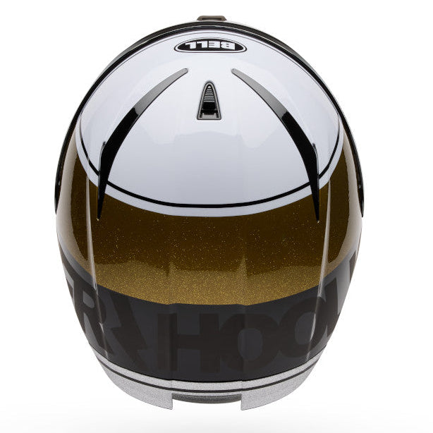 Bell Lithium MIPS Plus RSD Obis ECE 22.06 White / Gold - FREE UK Delivery, FREE 365 Day Returns | Moto Central