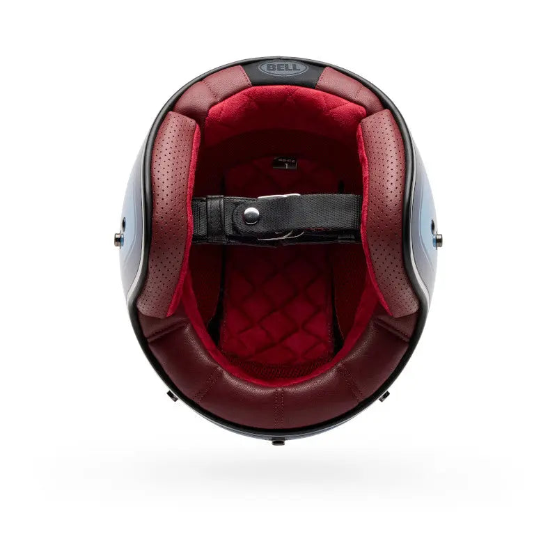 Bell Custom 500 Crate ECE 22.06 Ice Blue FREE UK Delivery, FREE 365 Day Returns | Moto Central