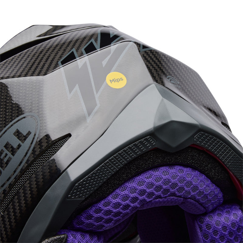 Bell Moto-10 Spherical Slayco Amber SE ECE 22.06 Black