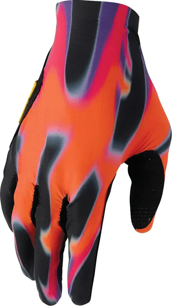 Thor Sportmode Inferno Textile Gloves Orange / Pink / Purple - FREE UK Shipping, FREE 365 Day Returns | Moto Central