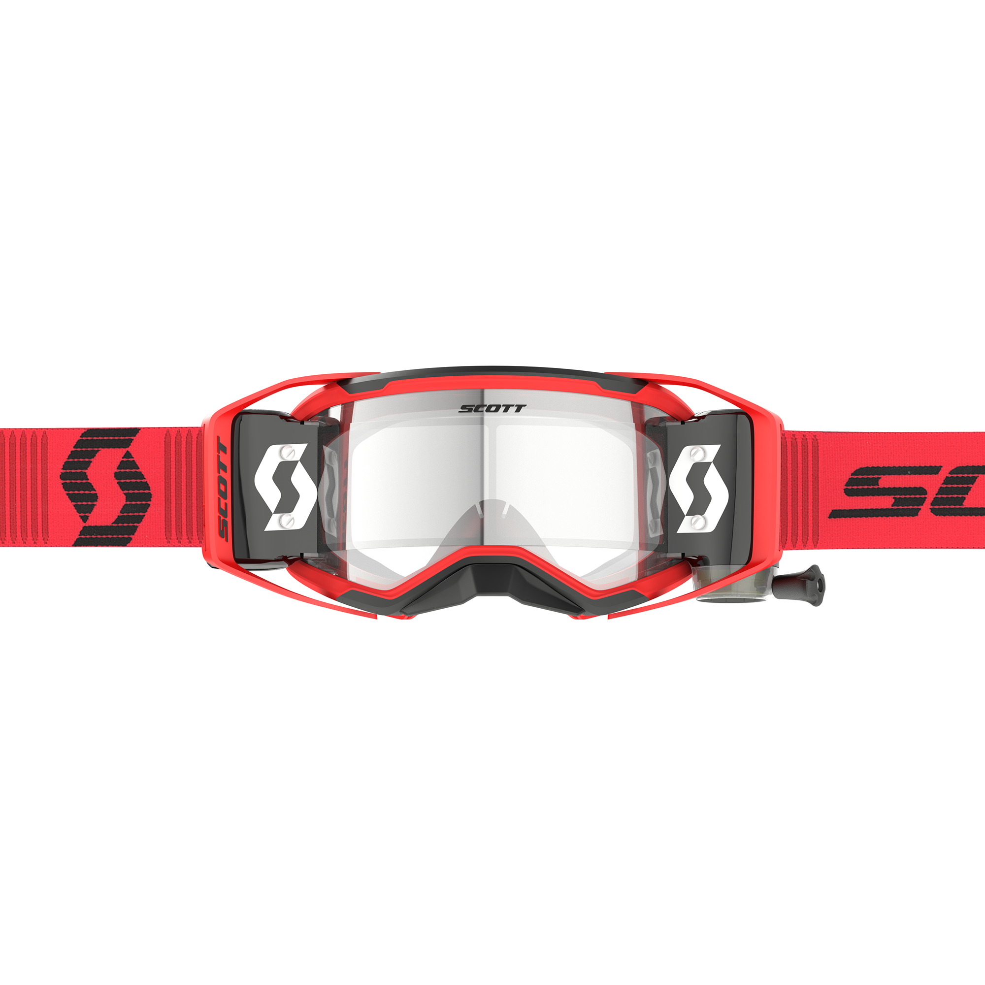 Scott Prospect 2.0 WFS MX Goggles Red / Black - FREE UK Shipping, FREE 365 Day Returns | Moto Central