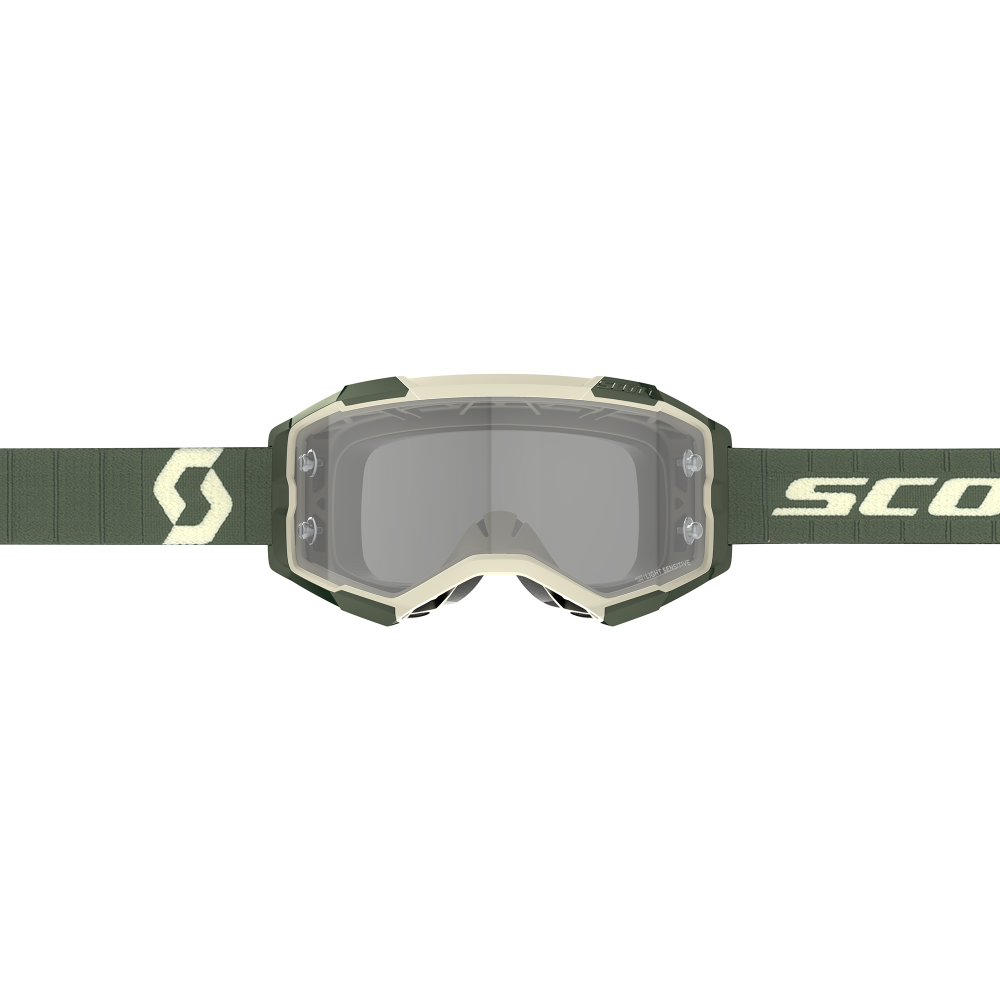 Scott Fury LS MX Goggles Khaki Green - FREE UK Shipping, FREE 365 Day Returns | Moto Central