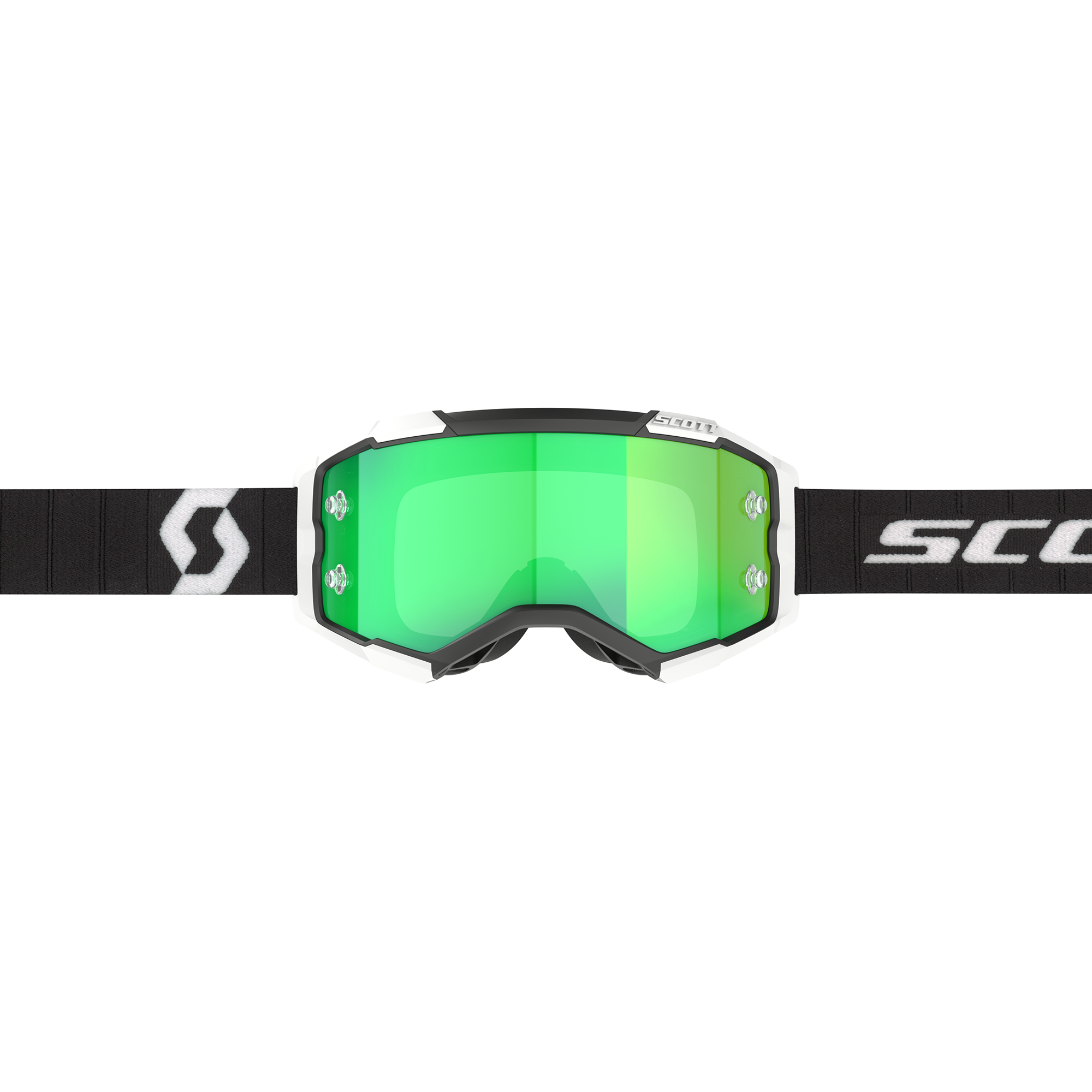 Scott Fury Chrome MX Goggles Black / White - FREE UK Shipping, FREE 365 Day Returns | Moto Central
