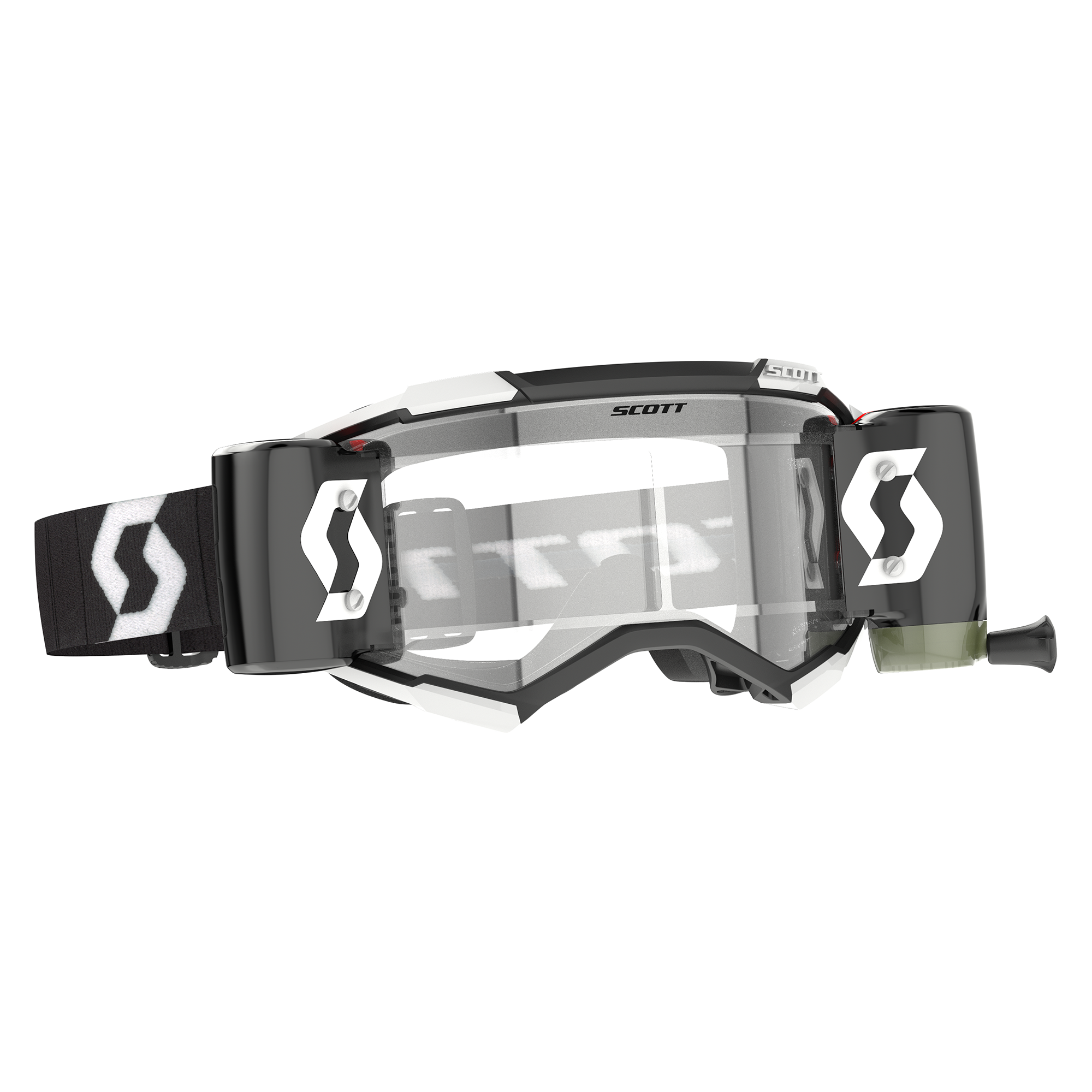 Scott Fury WFS MX Goggles Black / White - FREE UK Shipping, FREE 365 Day Returns | Moto Central
