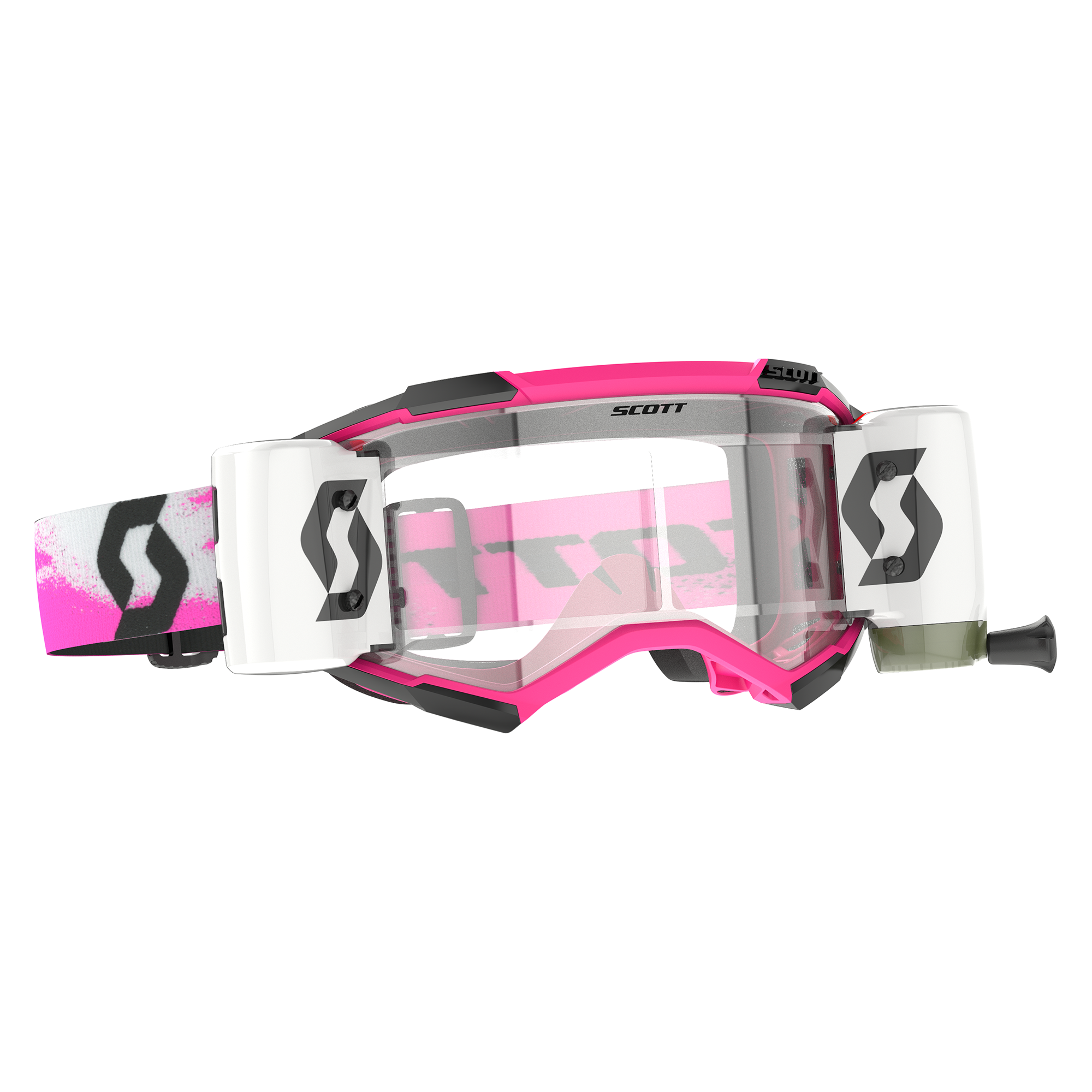 Scott Fury WFS MX Goggles Pink / Black - FREE UK Shipping, FREE 365 Day Returns | Moto Central