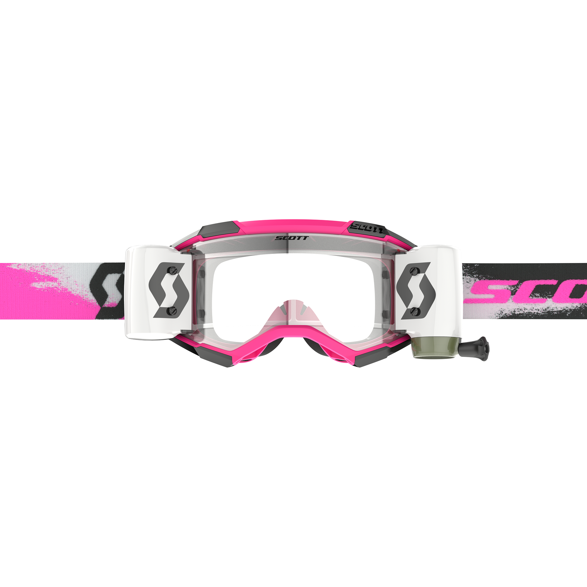 Scott Fury WFS MX Goggles Pink / Black - FREE UK Shipping, FREE 365 Day Returns | Moto Central